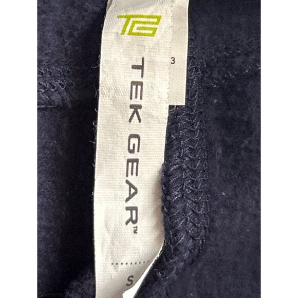Tek Gear Womens Navy Blue Elastic Waist Pants Size Small Activewear - Picture 3 of 7